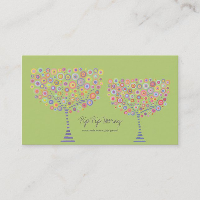 Personal Business Visitenkarte im Online-Store (Vorderseite)