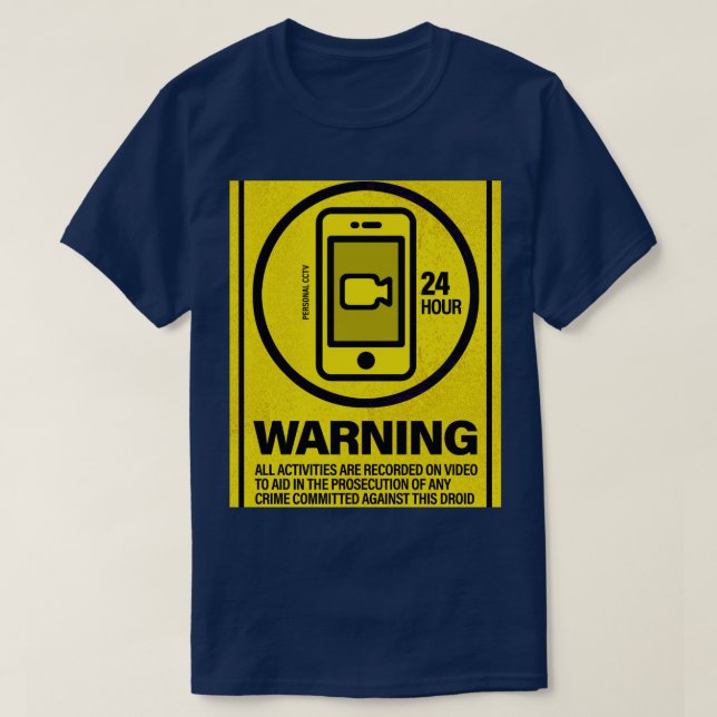 Personal CCTV T-Shirt (Design vorne)