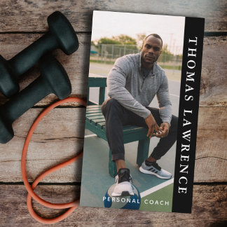 Personal Coach Gym moderne minimalistische soziale Visitenkarte