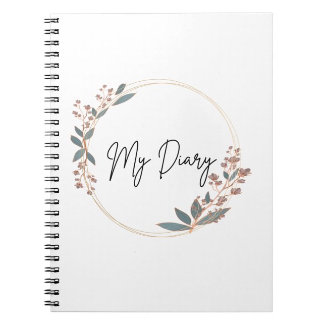 Personal Diary Notebook Notizblock (Vorderseite)