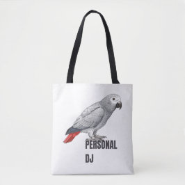 Personal DJ African Grey – Talking Parrot Design