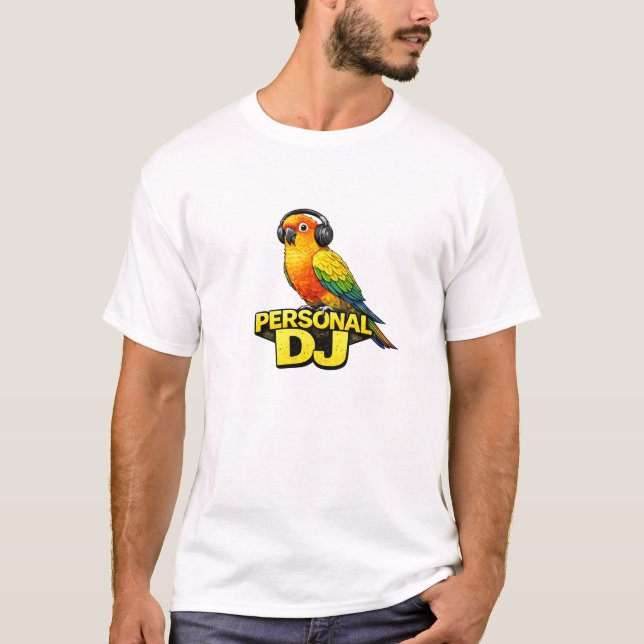 Personal DJ Sun Conure T-Shirt (Vorderseite)