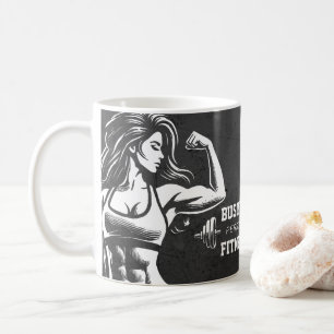 Personal Fitness Trainer Bodybuilding Gym Dumbell Kaffeetasse