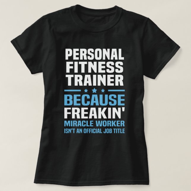 Personal Fitness Trainer T-Shirt (Design vorne)