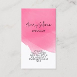 Personal Help Life Coach Visitenkarte