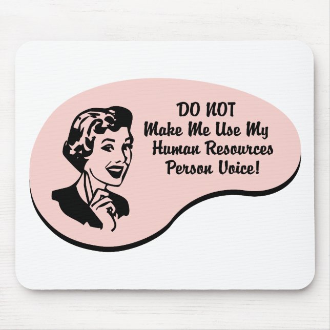 Personal-Personen-Stimme Mousepad (Vorne)