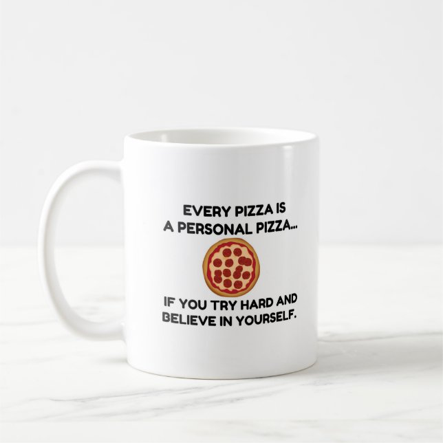 PERSONAL PIZZA KAFFEETASSE (Links)