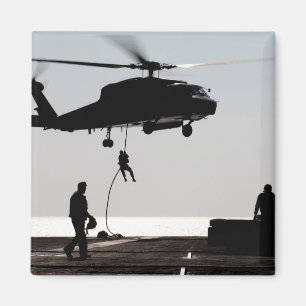 Personal Schnellseil aus einem SH-60F heraus Magnet