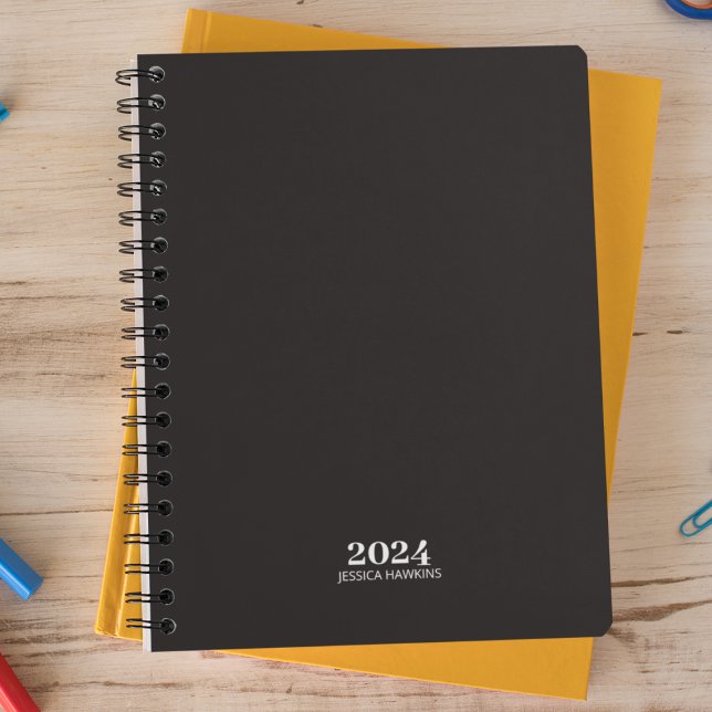 Personal Stationery ・ Black Noir Weekly Planer (Von Creator hochgeladen)