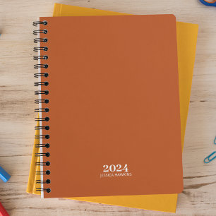 Personal Stationery ・ Pumpkin Orange Weekly Planer