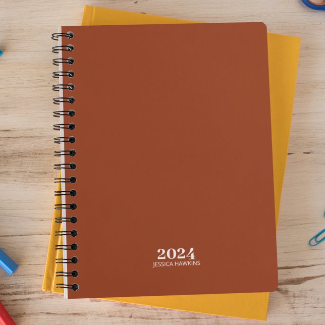Personal Stationery Terracotta Weekekly Planer (Von Creator hochgeladen)