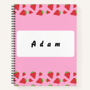 Personal Strawberry Notizbuch