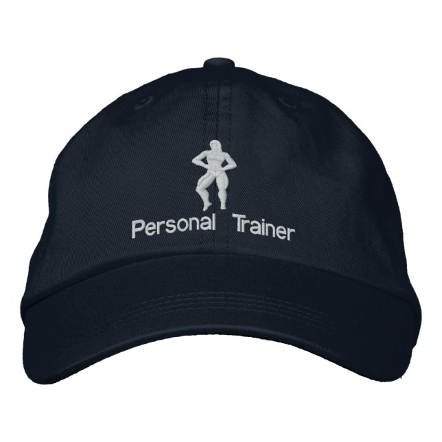 Personal Trainer bestickter Hut (Vorderseite)