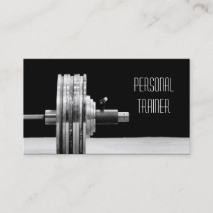 Personal Trainer, Business Card Visitenkarte