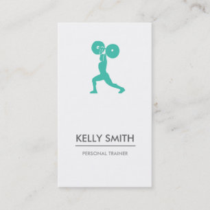 Personal Trainer Business Card Visitenkarte