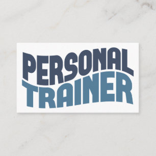 Personal Trainer Business Cards Visitenkarte