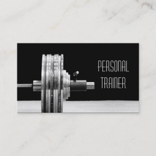 Personal Trainer, Fitness Business Card Visitenkarte