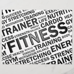 Personal Trainer & Fitness Center Flyer