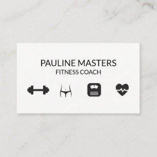 Personal Trainer   Fitness Coach Ernennung Terminkarte