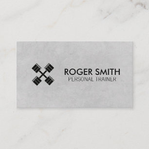 Personal Trainer   FITNESS   Querdubbells Visitenkarte