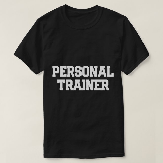 PERSONAL TRAINER Fitness Trainer Gym Gi T-Shirt (Design vorne)