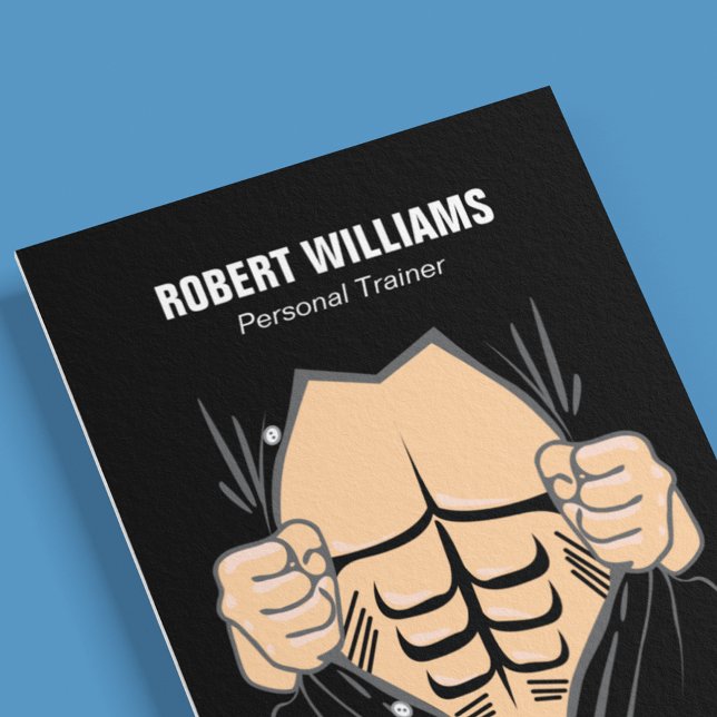 Personal Trainer & Fitness Visitenkarte (Von Creator hochgeladen)