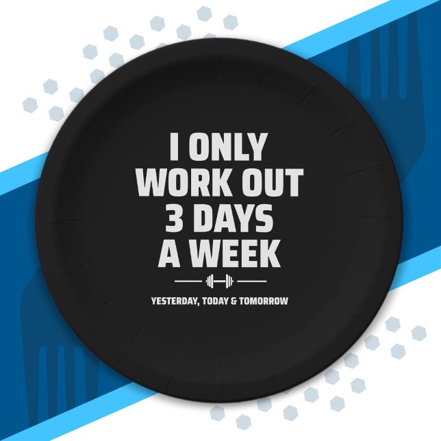 Personal Trainer Funny Gym Übungs Fitness Meme Pappteller (Von Creator hochgeladen)