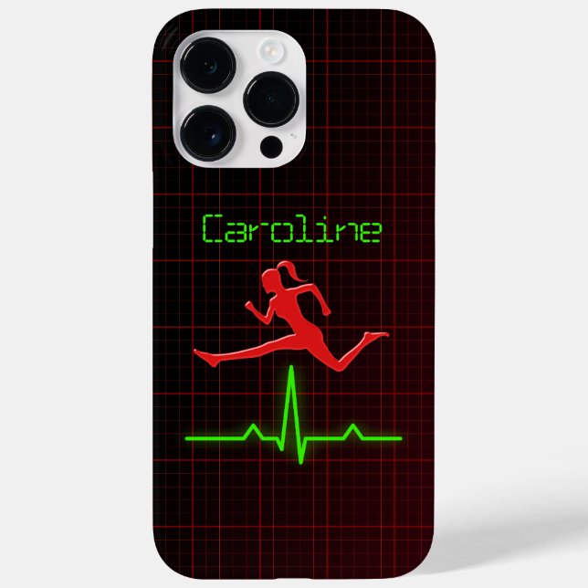Personal Trainer für coole Fitness Case-Mate iPhone Hülle (Rückseite)