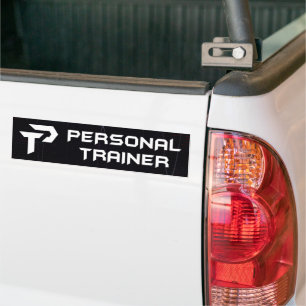 Personal Trainer Gym Fitness Personalisiert Autoaufkleber