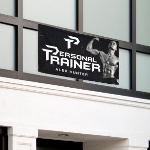 Personal Trainer Gym Fitness Personalisiert Banner