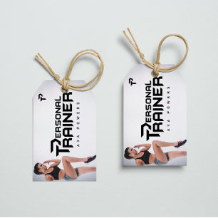 Personal Trainer Gym Fitness Personalisiert Geschenkanhänger