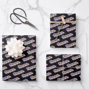 Personal Trainer Gym Fitness Personalisiert Geschenkpapier Set
