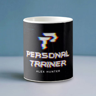 Personal Trainer Gym Fitness Personalisiert Kaffeetasse