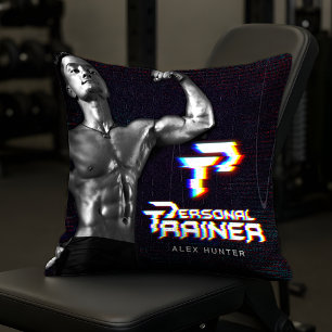 Personal Trainer Gym Fitness Personalisiert Kissen
