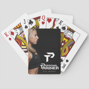 Personal Trainer Gym Fitness Personalisiert Spielkarten