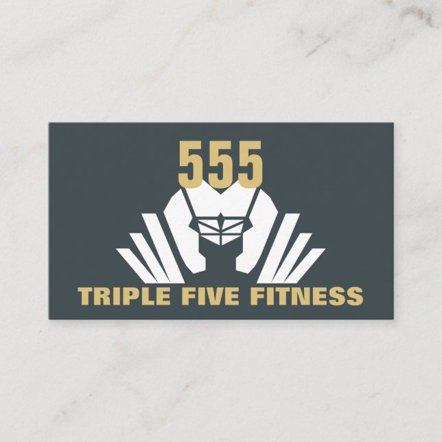 Personal Trainer/GYM/FITNESS Visitenkarte (Vorderseite)