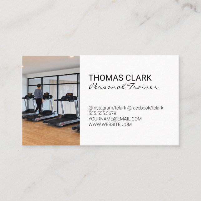 Personal Trainer | Keilmühlen Visitenkarte (Vorderseite)