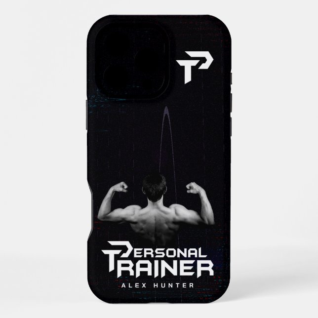 Personal Trainer Personalisiert iPhone Hülle (Rückseite)