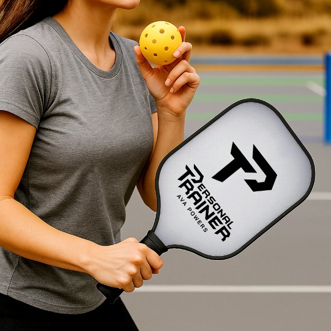 Personal Trainer Pickleball Personalisiert Schläger (Von Creator hochgeladen)