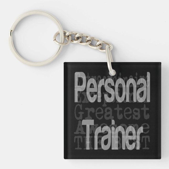 Personal Trainer Schlüsselanhänger (Vorderseite)