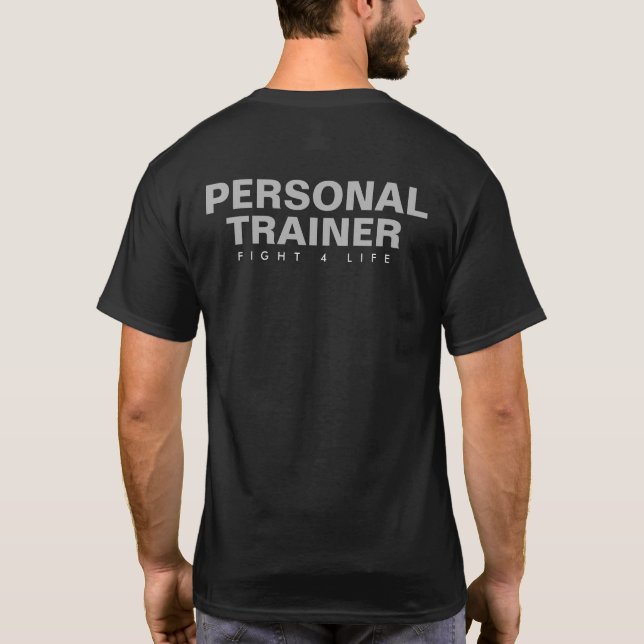 Personal Trainer T - Shirt (Rückseite)