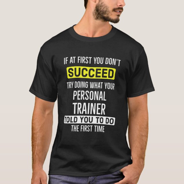 Personal Trainer T-Shirt (Vorderseite)