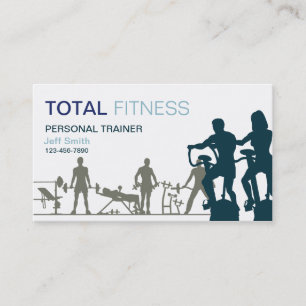 Personal Trainer Visitenkarte
