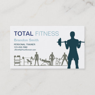 Personal Trainer Visitenkarte