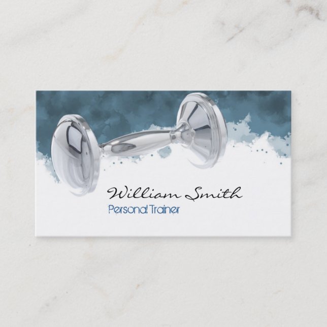 Personal Trainer Visitenkarte (Vorderseite)