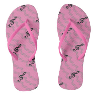 Personal und dreifacher Clef Flip Flops