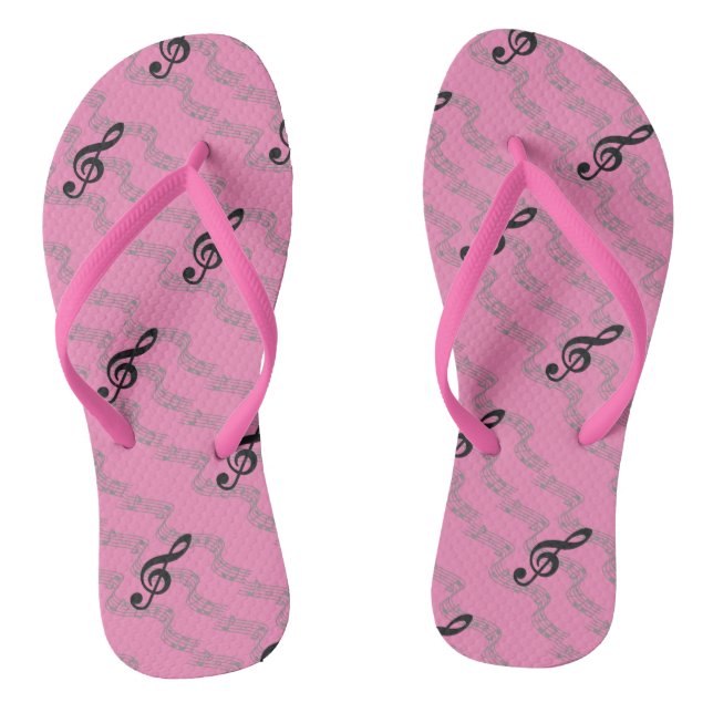 Personal und dreifacher Clef Flip Flops (Fußbett)