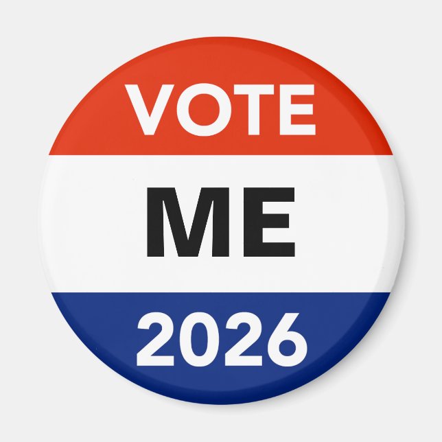 Personal Vote 2026 Midterm Election Campaign Magnet (Vorne)