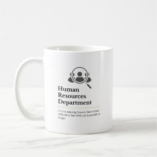 Personalabteilung – Bedeutendes Teamzitat Kaffeetasse