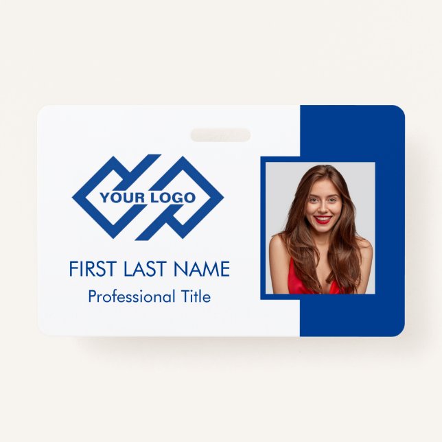 Personalausweis | Aquamarines Logo Foto ID Abzeich Ausweis (Vorderseite)